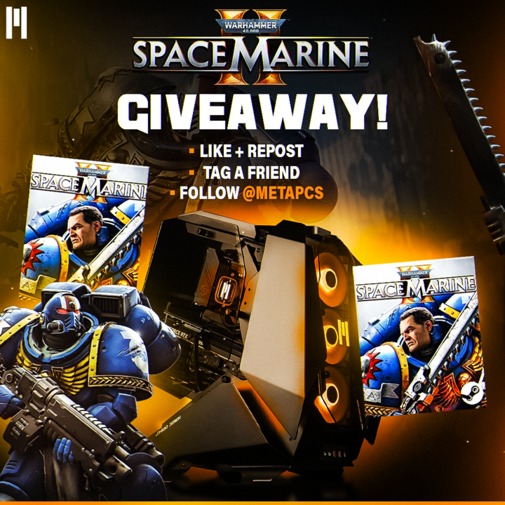 META PCs (@metapcs) on Twitter photo โ๏ธ SPACE MARINE 2 GIVEAWAY โ๏ธ
Want to dive into the epic universe of Warhammer? We're giving away a copy of Space Marine 2! ๐ฎ
โ
Like + Repost
โ
Follow <a href="/METAPCs/">META PCs</a>
โ
Tag a friend to squad up with!
๐ Winner announced 9/13. Good luck! #gaming #SpaceMarine2 (Open worldwide!) โ๏ธ SPACE MARINE 2 GIVEAWAY โ๏ธ
Want to dive into the epic universe of Warhammer? We're giving away a copy of Space Marine 2! ๐ฎ
โ
Like + Repost
โ
Follow <a href="/METAPCs/">META PCs</a>
โ
Tag a friend to squad up with!
๐ Winner announced 9/13. Good luck! #gaming #SpaceMarine2 (Open worldwide!)