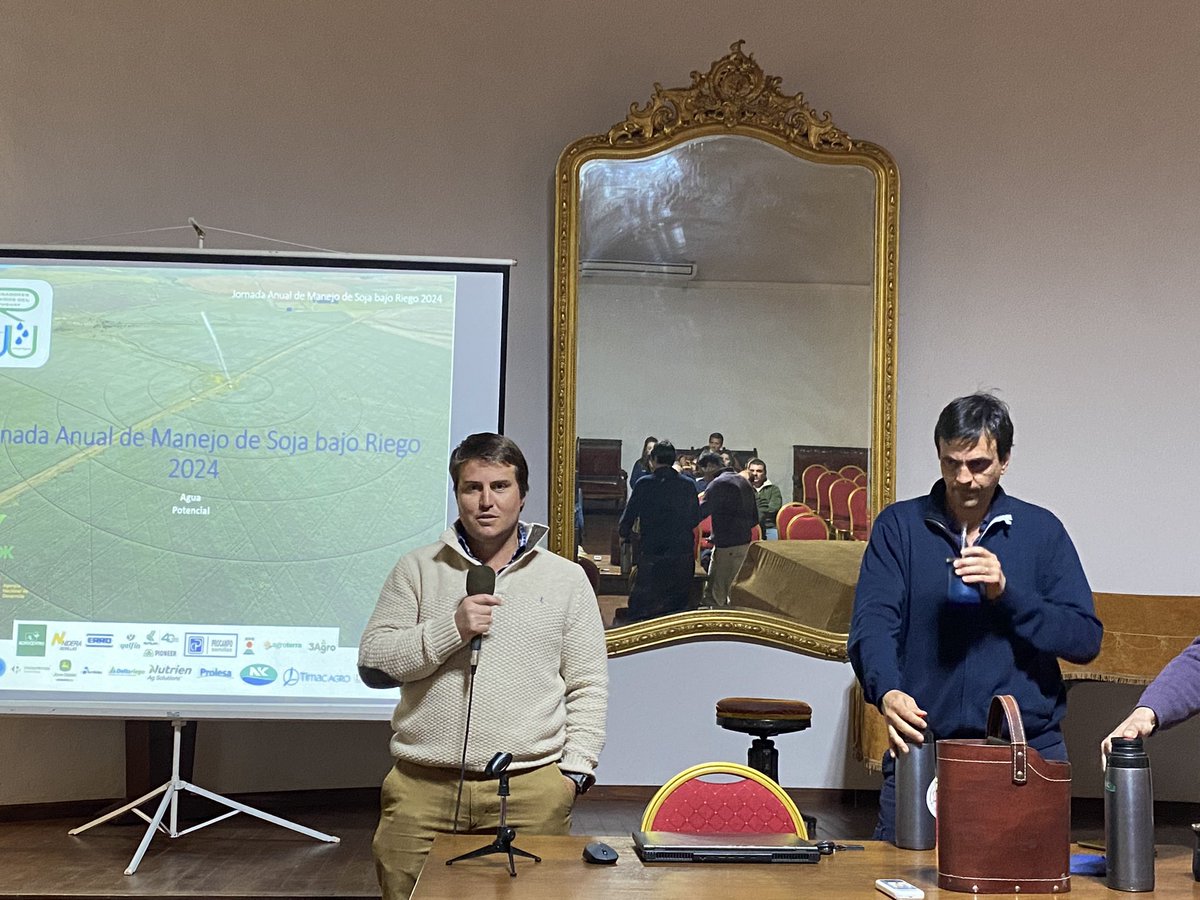 Terminamos el ciclo de presentaciones de los resultados productivos en cultivos de verano Maíz Soja; mucha información relevante. Relanzamiento de RiegOK!