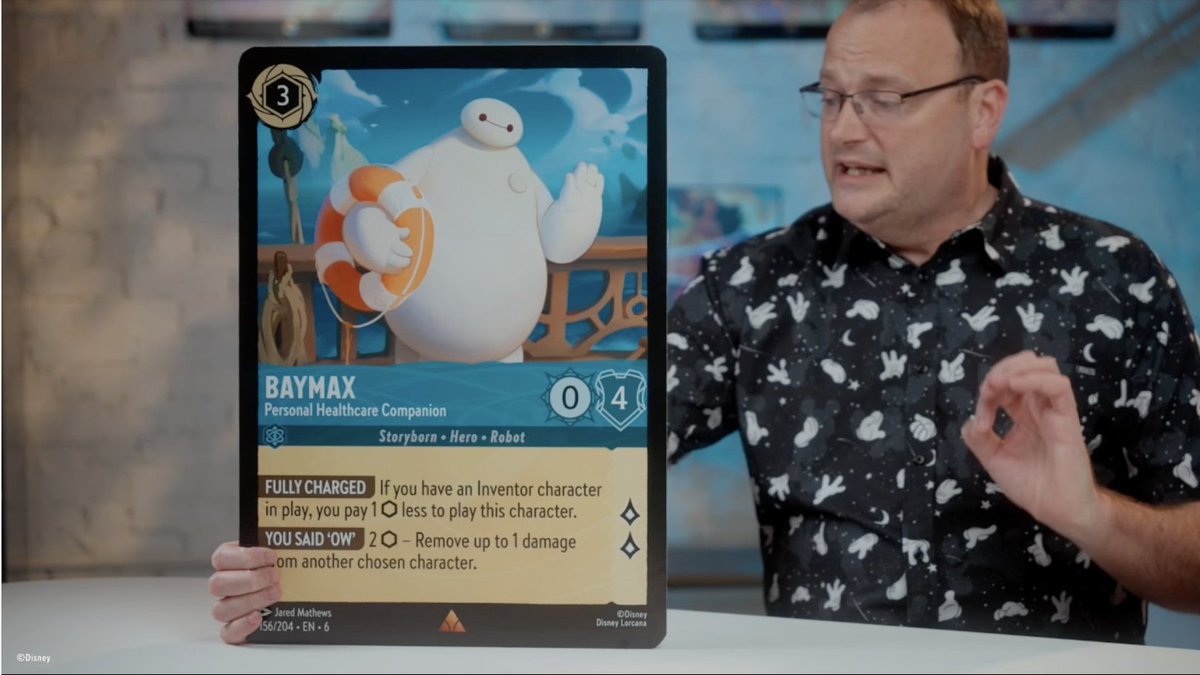 LorcanaFr's tweet photo. Reveal focus sur les nouveaux Héros
Baymax / Hiro / Honeylemon / Fred
#set6 https://t.co/SkmvuyEKa7