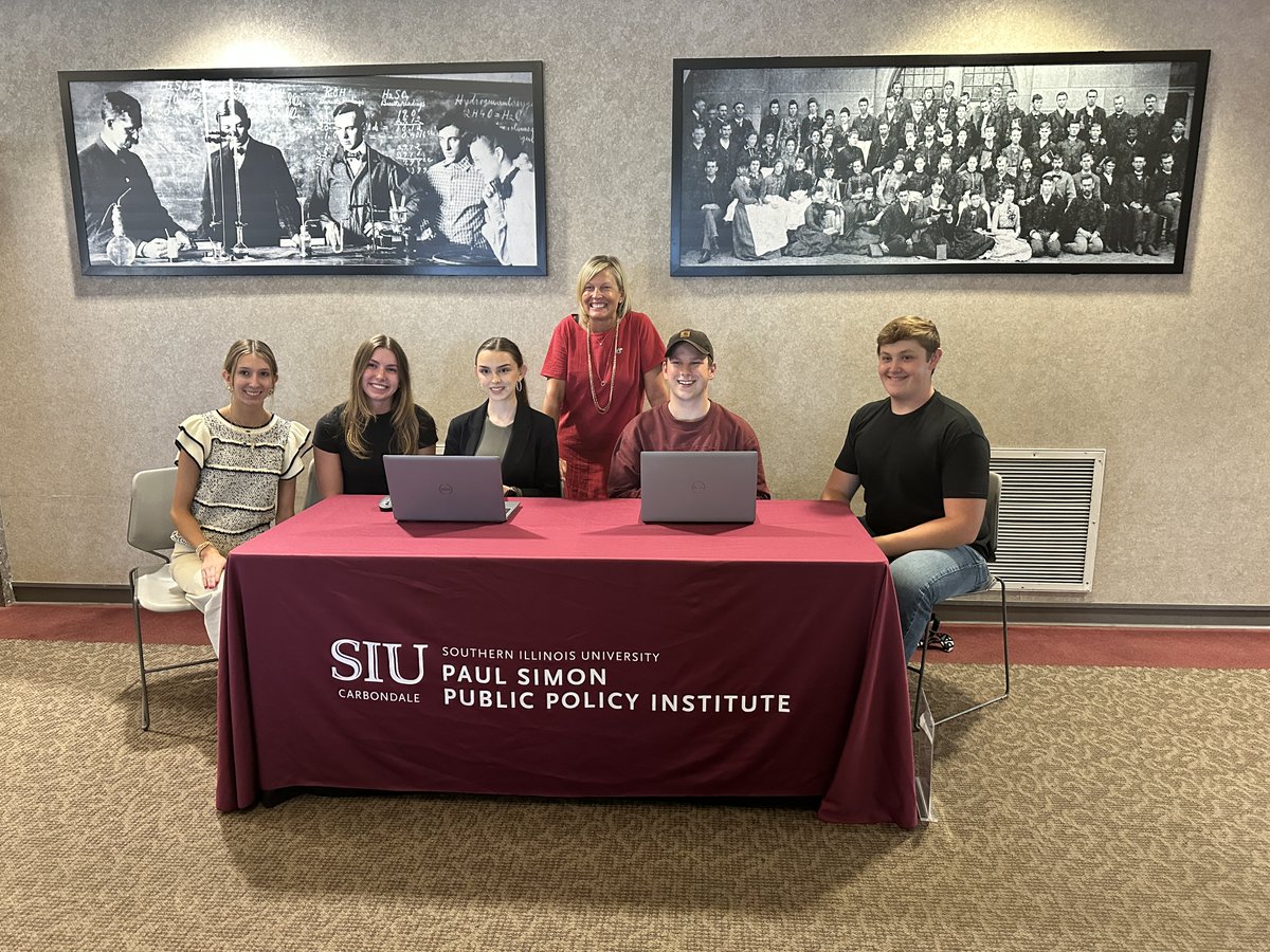 Chancellor Austin A. Lane (@siuchancellor) on Twitter photo Thanks to the <a href="/PSimonInstitute/">SIU Paul Simon Public Policy Institute</a> for hosting last night's event, which brought <a href="/mccombieforilli/">Tony McCombie</a> to campus to discuss IL politics.
I enjoyed connecting with <a href="/P_Windhorst/">Patrick Windhorst</a>, David Friess, and <a href="/PaulJacobsIL/">Paul Jacobs</a>.
It was great seeing SIU students mix with these influential leaders. Thanks to the <a href="/PSimonInstitute/">SIU Paul Simon Public Policy Institute</a> for hosting last night's event, which brought <a href="/mccombieforilli/">Tony McCombie</a> to campus to discuss IL politics.
I enjoyed connecting with <a href="/P_Windhorst/">Patrick Windhorst</a>, David Friess, and <a href="/PaulJacobsIL/">Paul Jacobs</a>.
It was great seeing SIU students mix with these influential leaders.