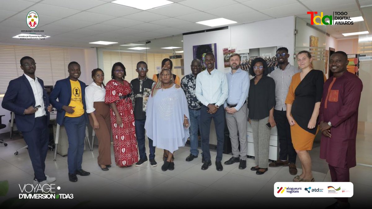 🏆 Les lauréats des <a href="/TGdigitalawards/">Togo Digital Awards | Édition 4</a> 3 vivent une expérience unique à Lagos ! 7 jours au cœur de l'écosystème tech le plus dynamique d'Afrique.
 
🏆 The winners of the #TDA3 in the midst of a unique experience in Lagos! 7 days at the heart of Africa's most dynamic tech ecosystem.