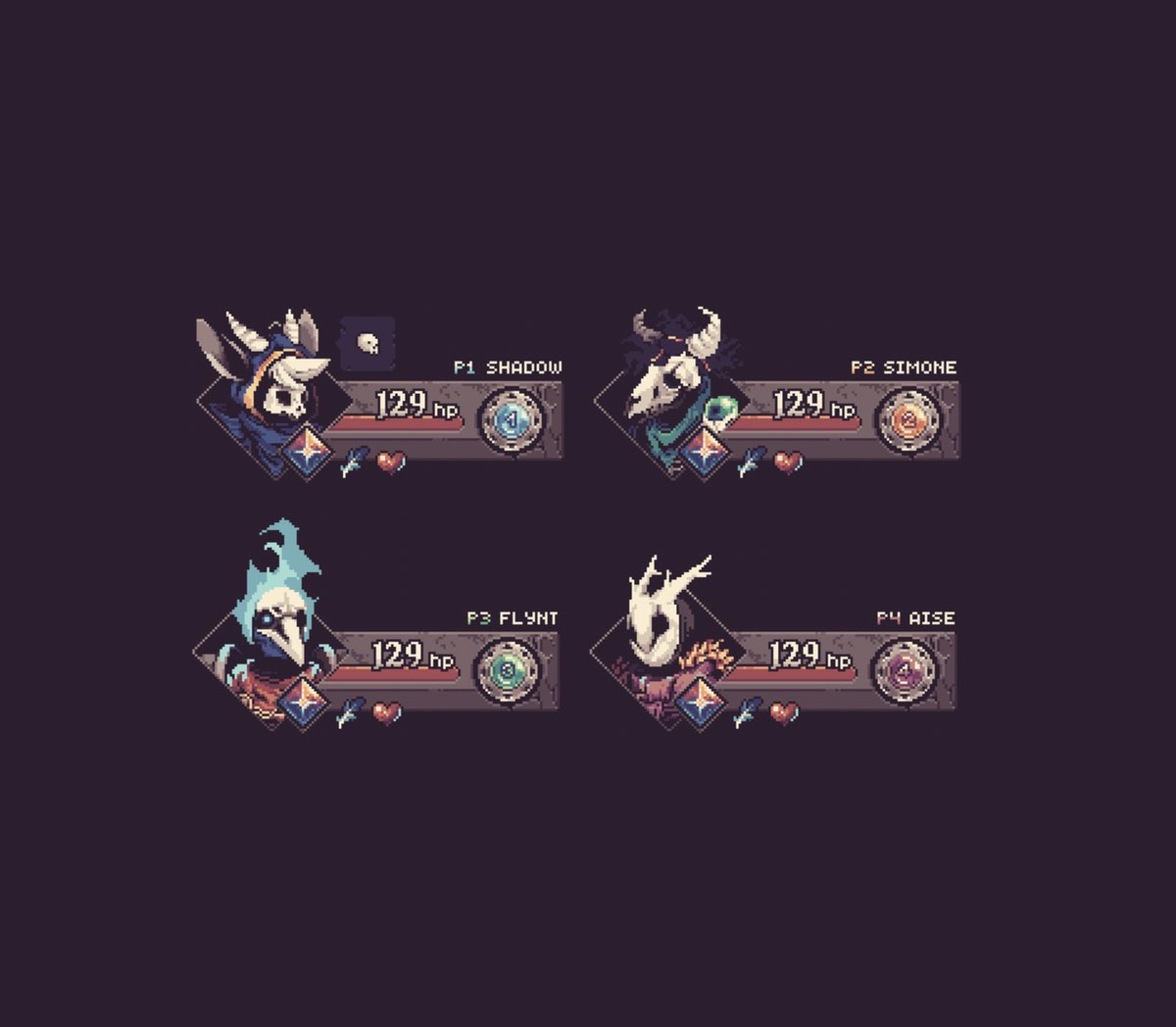 indieklem's tweet image. Pick your poison.
#pixelart #indiegame #TurnBaseDThursday