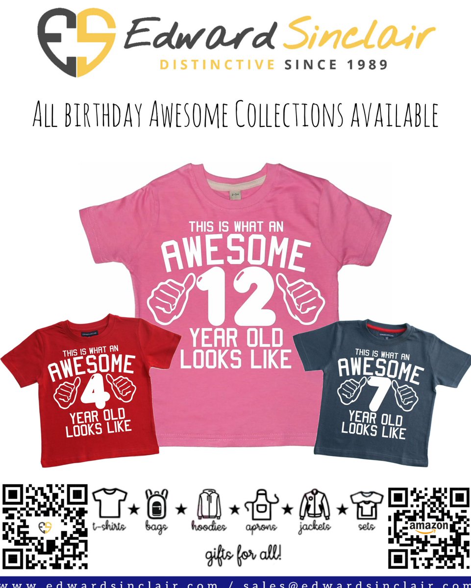 EdwardSinclair_'s tweet image. edwardsinclair.com

#edwardsinclair #awesomecollection #personalizedjacket #customtshirtshop #bodysuit #childrenstshirt #kidssets #personalisedcollection