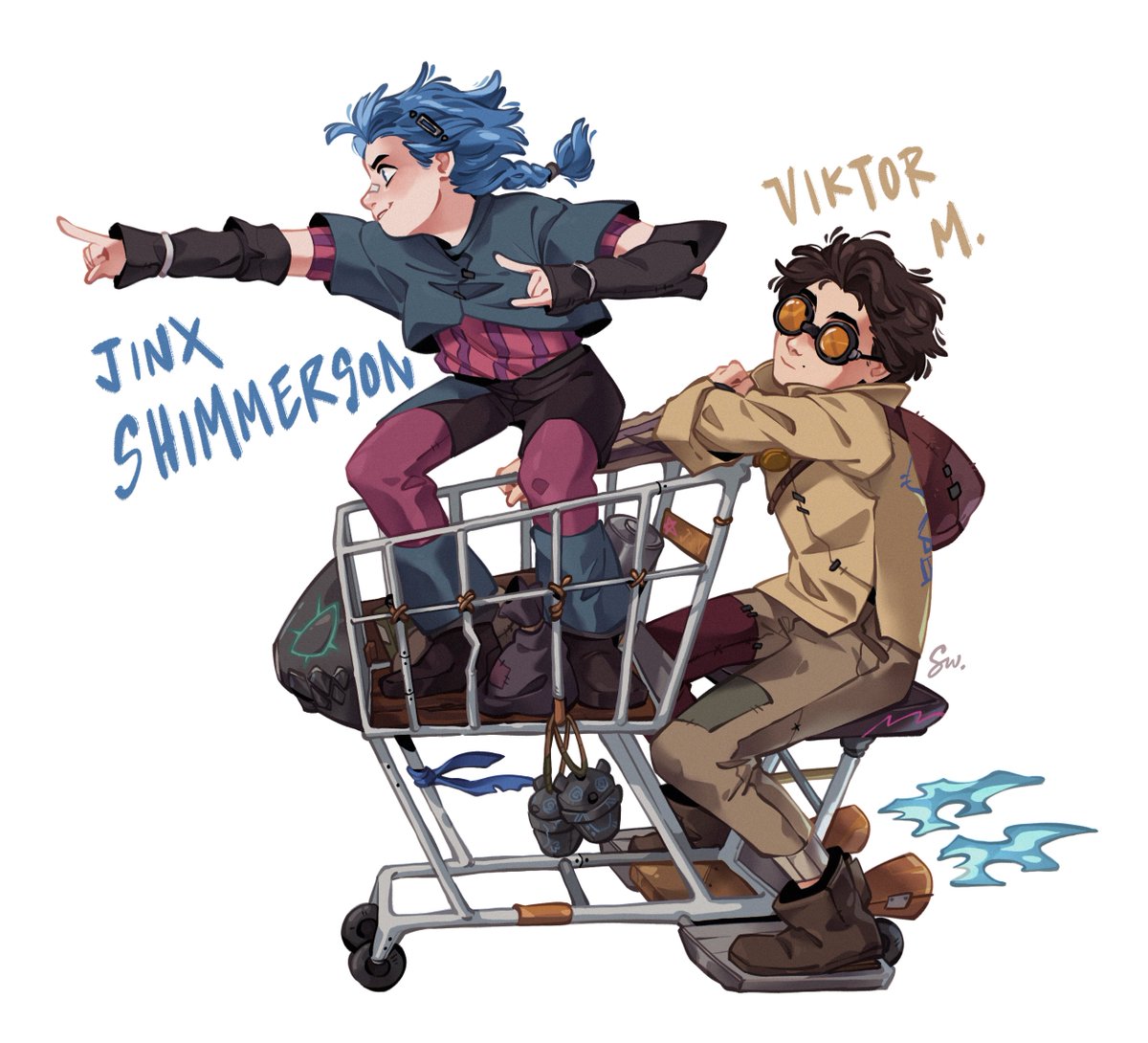 Apollognese2's tweet photo. Turbo shopping with the blorbos🛒🛒

#shimmersonarcane https://t.co/hq9spXO15c