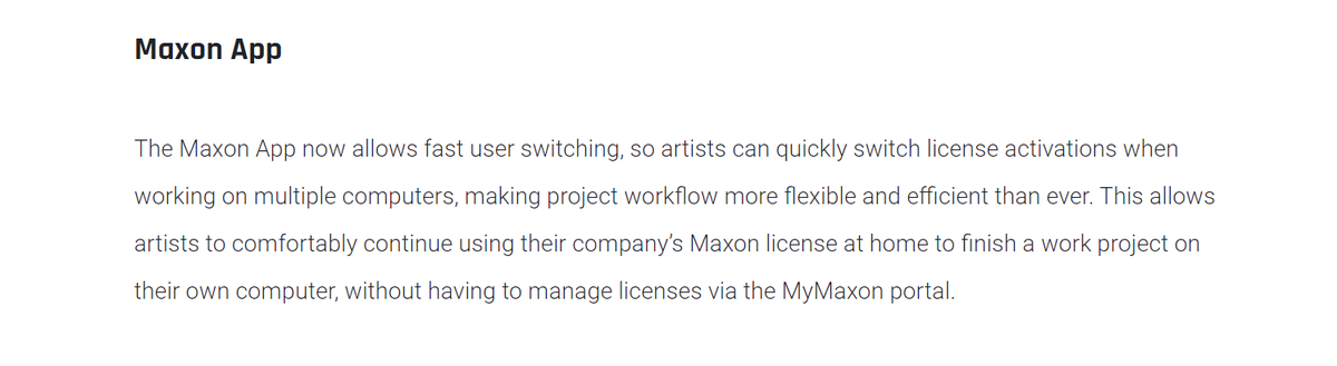 eyedesyn's tweet image. This is helpful and I wonder if Maxon will go one step further and do what everyone has been asking - have the ability to use C4D on one desktop and render using Redshift on another (ala Adobe)