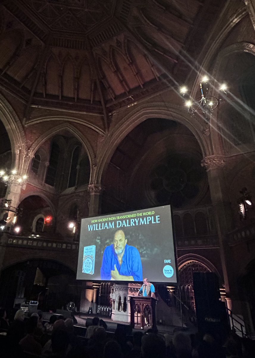 BipinBipspics's tweet photo. A memorable night  @UnionChapelUK listening to @DalrympleWill last night! https://t.co/adCGDarThh