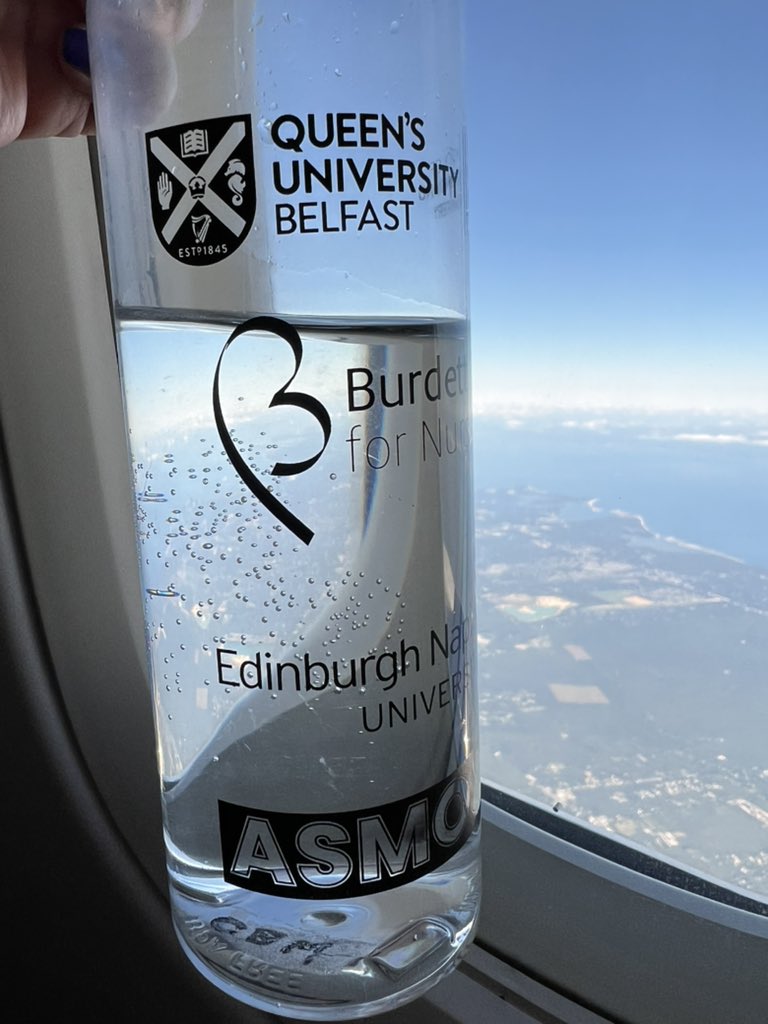 crbrownwilson's tweet image. And we’re on our way @EmoryUniversity @LCreightonRN - A brief stop at JFK - keeping hydrated during our flight/stopover with our #ASMOSUSresource water bottle!