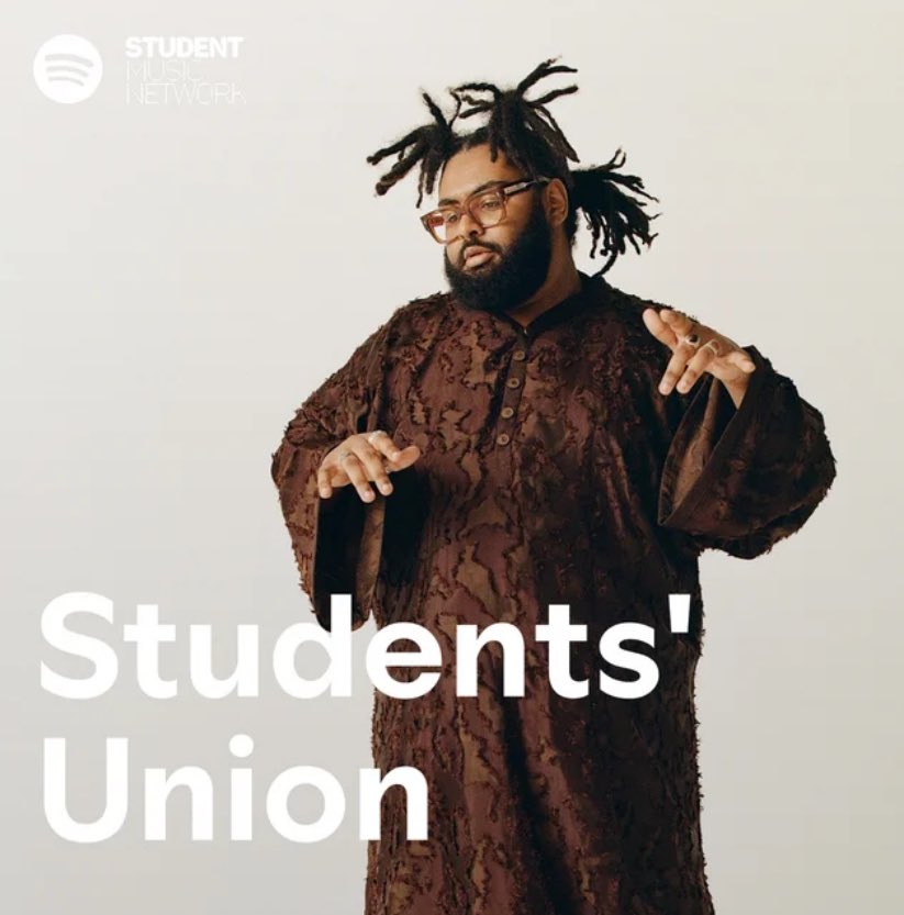 Parker (@parkertheband) on Twitter photo ⚡️SPOTIFY EDITORIAL⚡️ We are ABSOLUTELY BUZZING to announce that Eleanor has been added to the “Student Union” playlist on Spotify. Getting on a Spotify editorial playlist feels like a pretty cool road marker on the journey of this band. Massive thanks to the people <a href="/SpotifyUK/">Spotify UK & Ireland</a> ⚡️SPOTIFY EDITORIAL⚡️ We are ABSOLUTELY BUZZING to announce that Eleanor has been added to the “Student Union” playlist on Spotify. Getting on a Spotify editorial playlist feels like a pretty cool road marker on the journey of this band. Massive thanks to the people <a href="/SpotifyUK/">Spotify UK & Ireland</a>