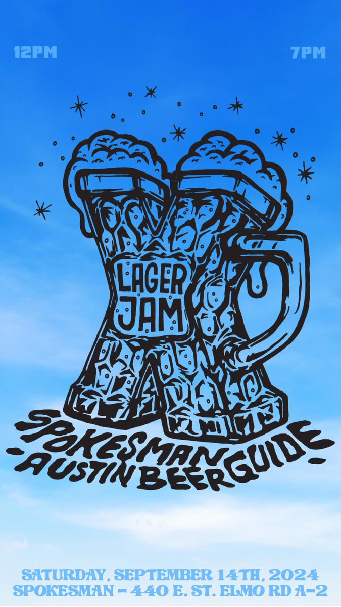 AustinBeerGuide's tweet image. Lager Jam X is this Saturday. Which lager you getting first?