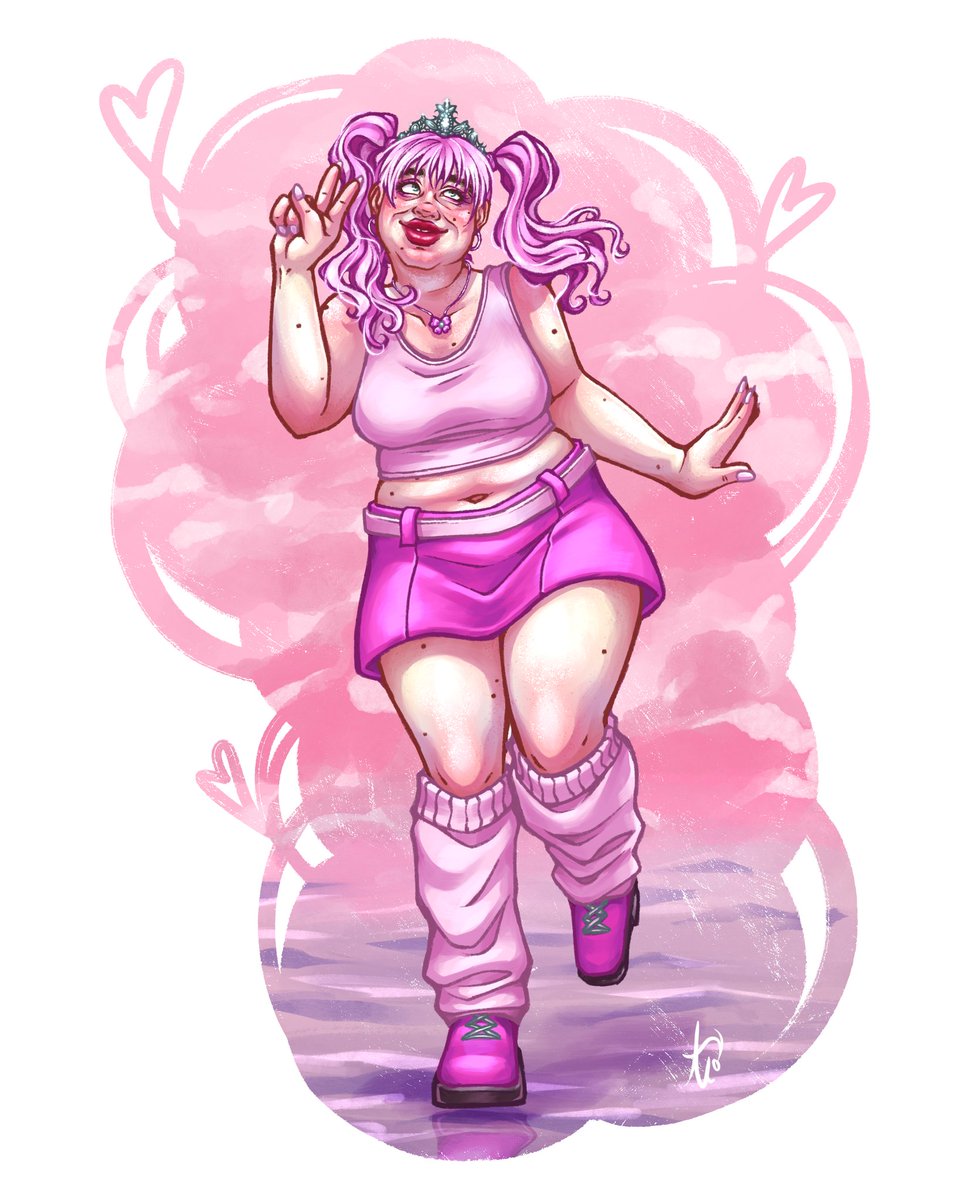 - 💕 Frikadella Schlömpel 💕 -

I'm in love with her modern Inzoi design. A true icon ✨️

<a href="/Gronkh/">𝑮𝑹𝑶𝑵𝑲𝑯</a> #GronkhTV #Ghronk #Fanart #digitalart