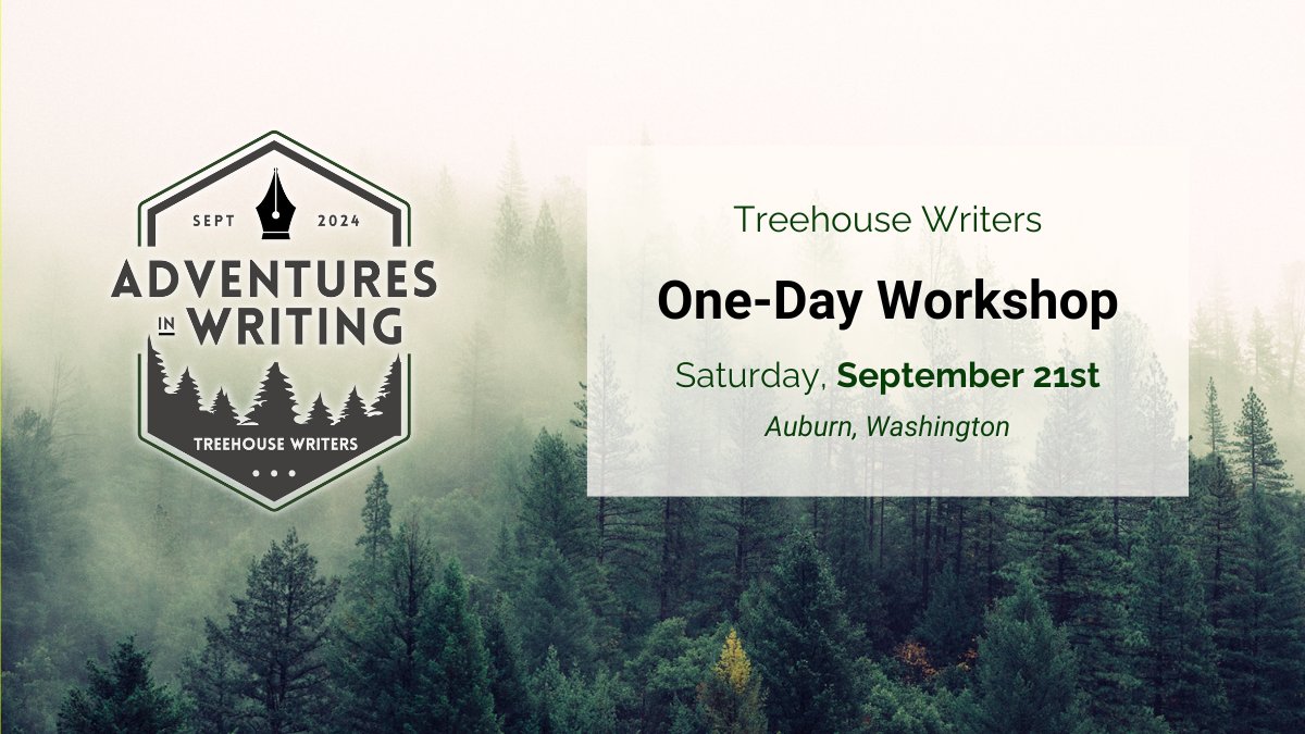 Write in the woods! Join us at the Adventures in Writing Treehouse Writers Workshop. Strengthen your writing skills, play collaborative writing games, share your work AND publish in the anthology. adventure.gutsycreatives.com

TIP: Use code MEETUP30 for 30% off.
#writerscommunity