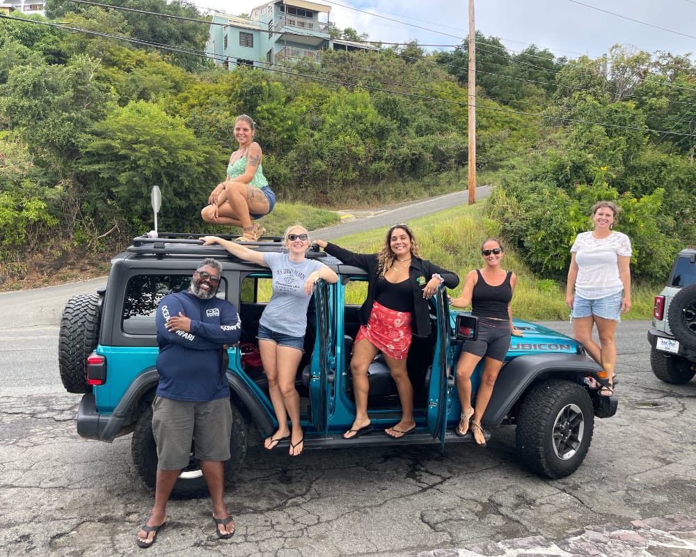 Explore In Style. Private Jeep Tours. St. Thomas &amp; St. John, US Virgin Islands. Take a private driving tour of St. Thomas or St. John in one of our luxury Jeeps or Broncos! Your driver will pick you up at your hotel and take you … Read more &amp; Book at JeepToursVI.com.