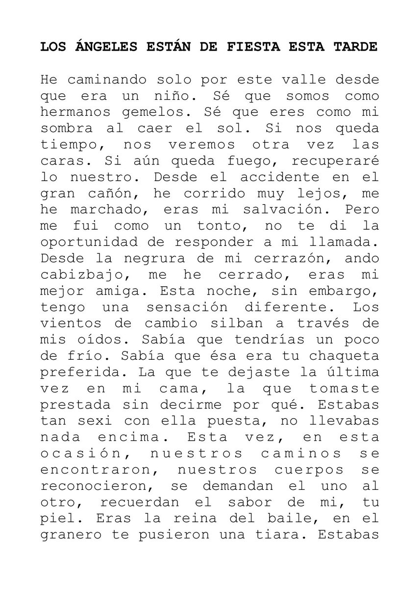 ionztomo16's tweet photo. LOS ÁNGELES ESTÁN DE FIESTA ESTA TARDE ~ Juan Gago

#escribir #otrasvidas #alcaerelsol #autor https://t.co/Rcmznsc63Q
