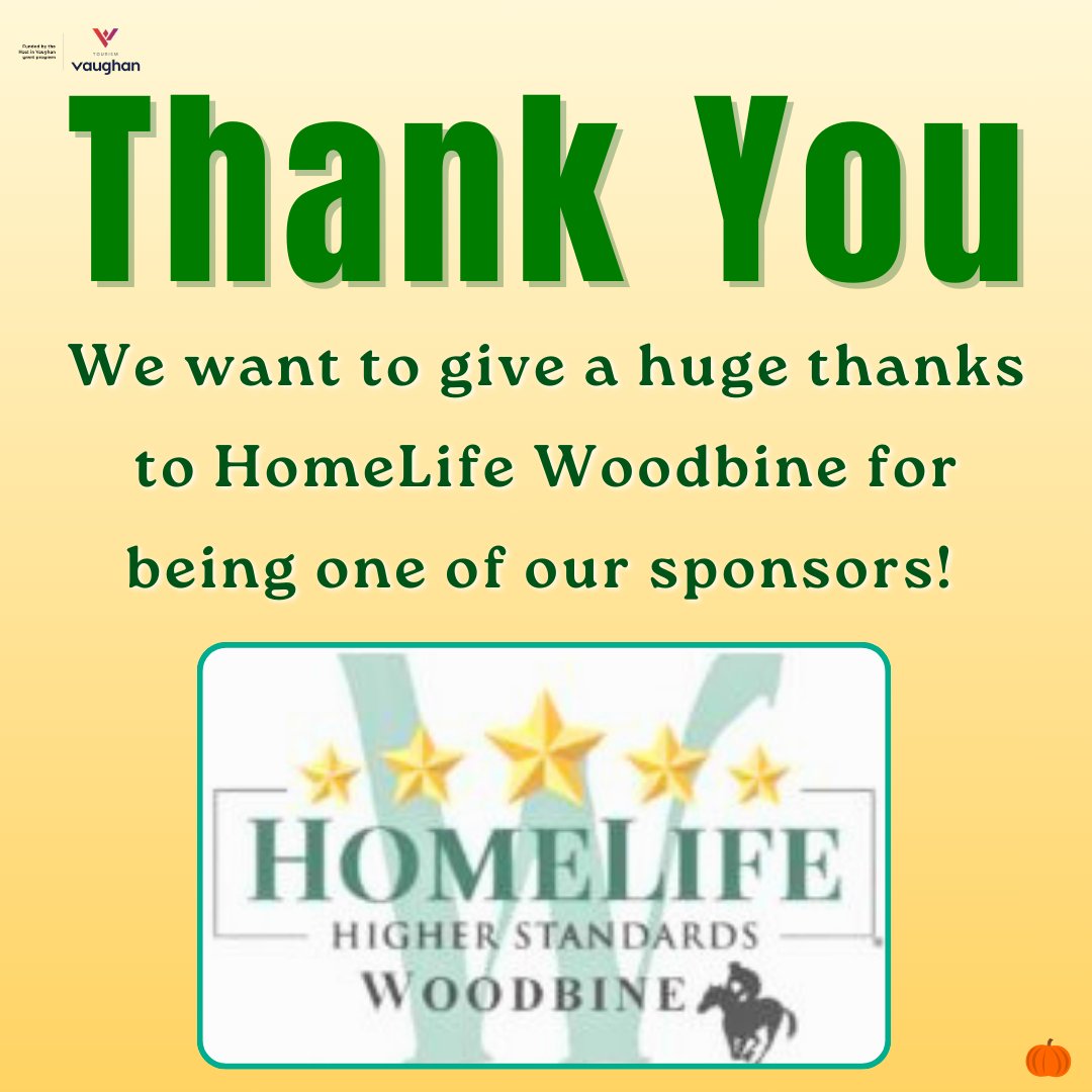WoodbridgeFair's tweet photo. Thank you to @homelife_woodbine for sponsoring the 177th Woodbridge Fall Fair. For more fair details, visit https://t.co/aWujLohj0g #fallfair #fair #177years #177woodbridgefallfair #2024fallfair #woodbridge #vaughan #autumn #sponsor #thankyou #thankyoutooursponsors #thingstodo https://t.co/PieYfyYjBH