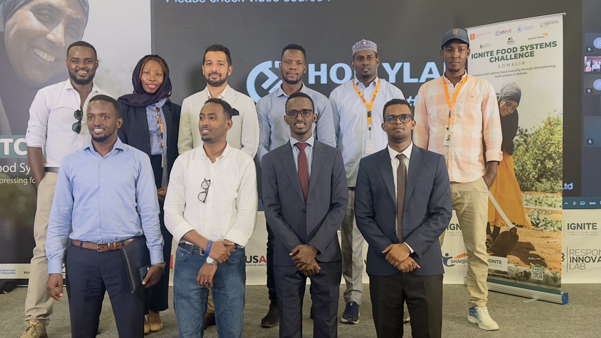 AbdirahmnSabrie's tweet photo. Alhamdulillah! We secured 2nd place in the #IgnitefoodSystem challenge hosted by @WFPSomalia and won $40,000 to advance our agricultural projects. Itโs an honor to stand out among 163 projects. Agriculture is now a serious business everyone is turning to. All praise to Allah! https://t.co/Qk6MH2rQH6