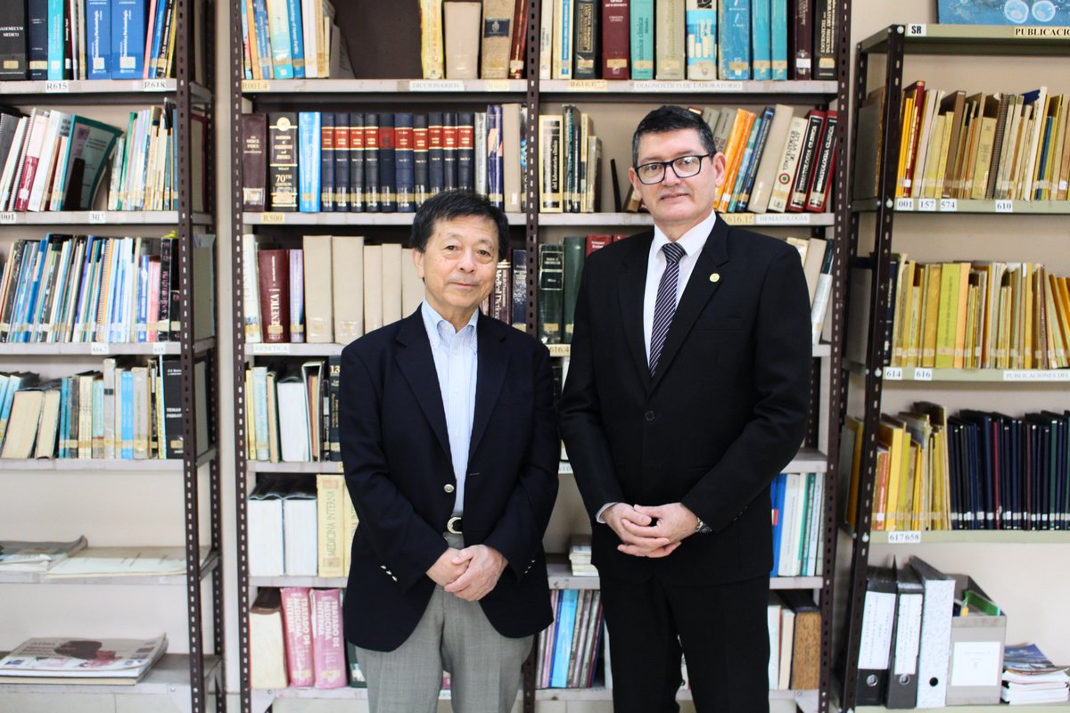 Visita de científicos japoneses al IICS-UNA abre camino a nuevos proyectos colaborativos.
El encuentro tuvo como objetivo fortalecer la colaboración en investigación científica, especialmente en áreas como la Enfermedad de Chagas y la Toxoplasmosis.
+Info: iics.una.py/newiics/?p=8220