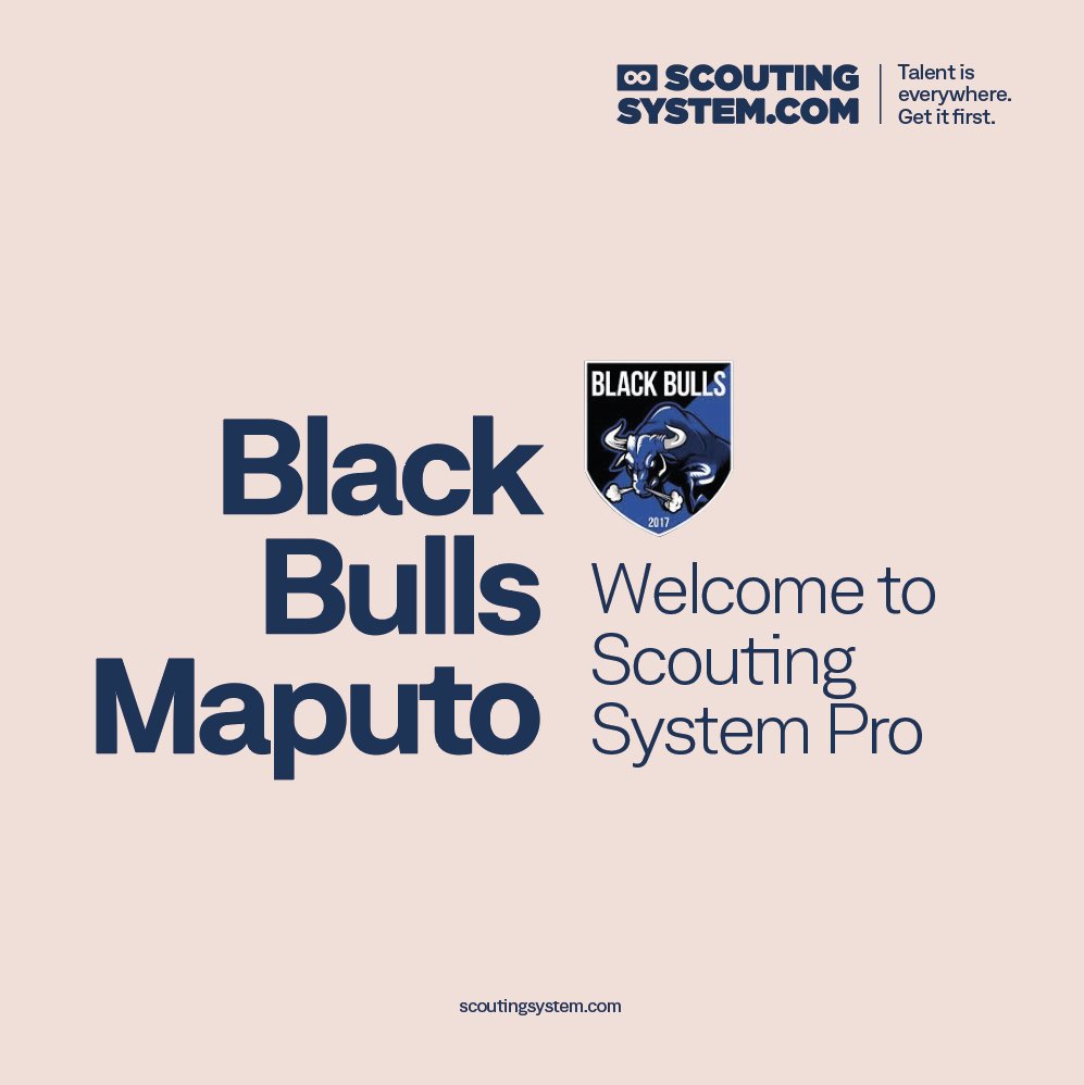 ScoutingSystem's tweet photo. 𝗡𝗘𝗪 𝗖𝗟𝗜𝗘𝗡𝗧! Black Bulls currently leads the Liga Moçambicana de Futebol and won the 2024 Mozambique Super Cup.

Let's scout some talent with the best scouting tool 🎯

More info ➡️ https://t.co/wUkbnNy8Da

#scouting #scoutingsystem #scout #madeinbrandit @branditdms https://t.co/qOGPD6Acgo