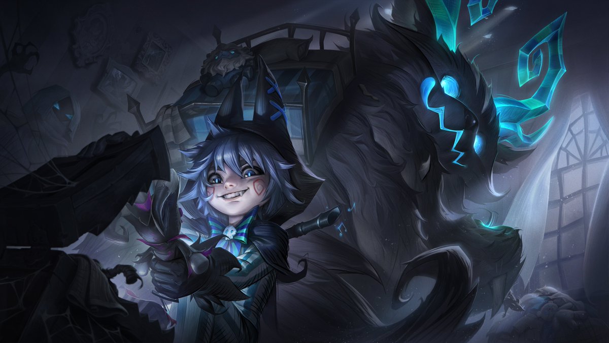 yumyumyucki's tweet image. 🎃 GIVEAWAY 🎃
in honor of my fav skinline returning, I'll be giving away 1 Fright Night skin of your choice!! 

TO ENTER:
-Follow
-RT
-tag a friend

winner picked on Friday 9/27!

I'm also giving away Veigar's skin on my stream! 💜 follow me there for another chance to win 👻