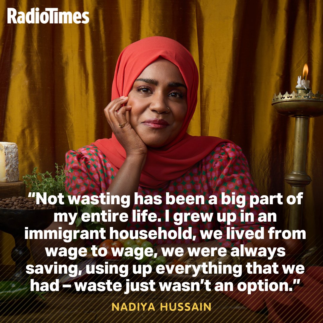 Radio Times (@radiotimes) on Twitter photo In this week's Radio Times magazine, Nadiya Hussain discusses growing up in a second-generation British Bangladeshi family, the rise in food waste across the UK and being awarded her MBE.
Pick up a copy - on sale now.
Photographer: <a href="/JudeEdginton/">Jude Edginton</a> đž In this week's Radio Times magazine, Nadiya Hussain discusses growing up in a second-generation British Bangladeshi family, the rise in food waste across the UK and being awarded her MBE.
Pick up a copy - on sale now.
Photographer: <a href="/JudeEdginton/">Jude Edginton</a> đž