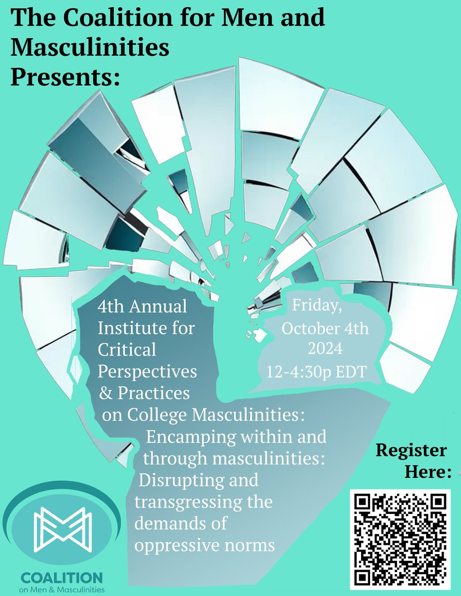Spread the word! The 4th Annual CMM Institute is happening October 4th. We will have multiple educational sessions, a panel, and opportunities to connect with scholar-practitioners. Register here: myacpa.org/event/cmminsti….