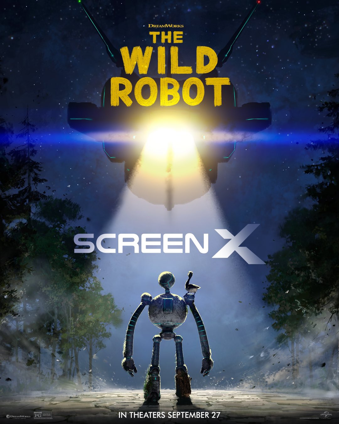 The Wild Robot ScreenX poster 