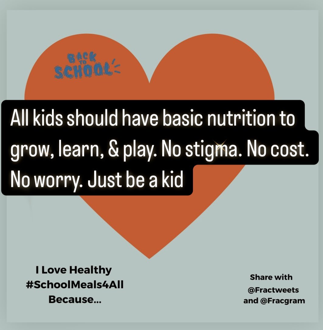 #SchoolMeals4All <a href="/fractweets/">Food Research & Action Center</a>