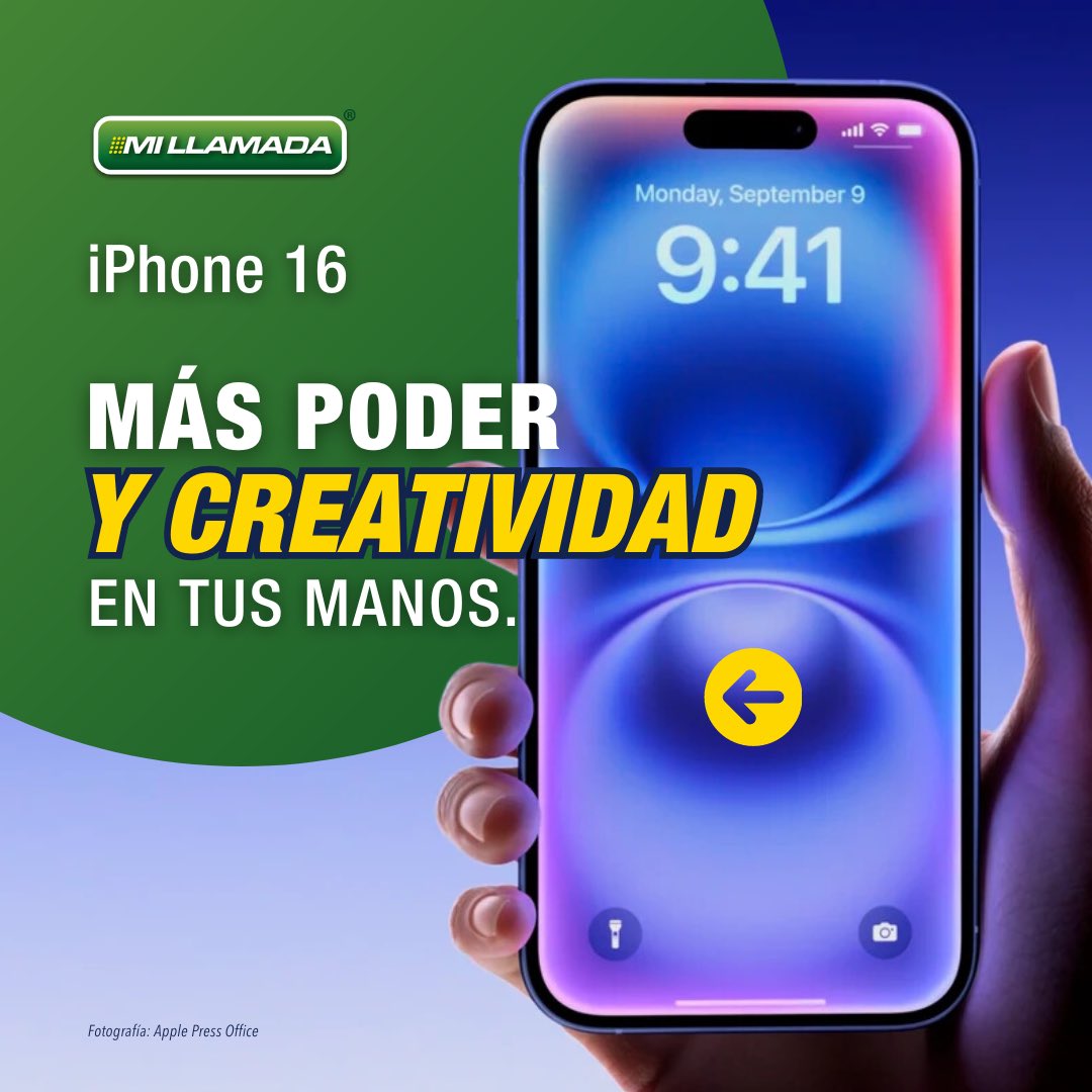 MiLlamada's tweet photo. ¡Aquí están 5 funciones IMPERDIBLES del nuevo #iPhone16 que no podemos ignorar! 😱✨ Presentadas ayer en el #AppleEvent, estas actualizaciones llevan tu experiencia al siguiente nivel. ¿Cuál de ellas ya esperabas?📲⁣

 #LatinosEnUSA #SabiasQue #RecargasElectronicas #MiLlamada https://t.co/wOnff09qvu