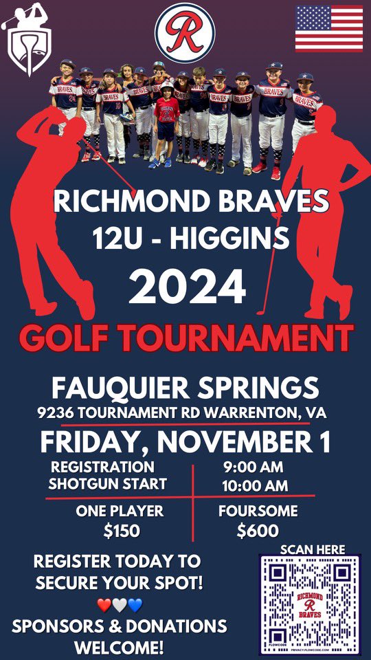 Micah Higgins (@higgy_21) on Twitter photo Help send our 12U Braves to Cooperstown next Summer! This is an incredible group of boys that play the game the right way and play for each other! It’s ALL about WE and not ME! #bravesway ❤️🤍💙 <a href="/RBraves_Higgins/">Richmond Braves 13U - Higgins</a> <a href="/RichmondBraves/">Richmond Braves</a> <a href="/BravesRegions/">Richmond Braves Regions</a> Help send our 12U Braves to Cooperstown next Summer! This is an incredible group of boys that play the game the right way and play for each other! It’s ALL about WE and not ME! #bravesway ❤️🤍💙 <a href="/RBraves_Higgins/">Richmond Braves 13U - Higgins</a> <a href="/RichmondBraves/">Richmond Braves</a> <a href="/BravesRegions/">Richmond Braves Regions</a>