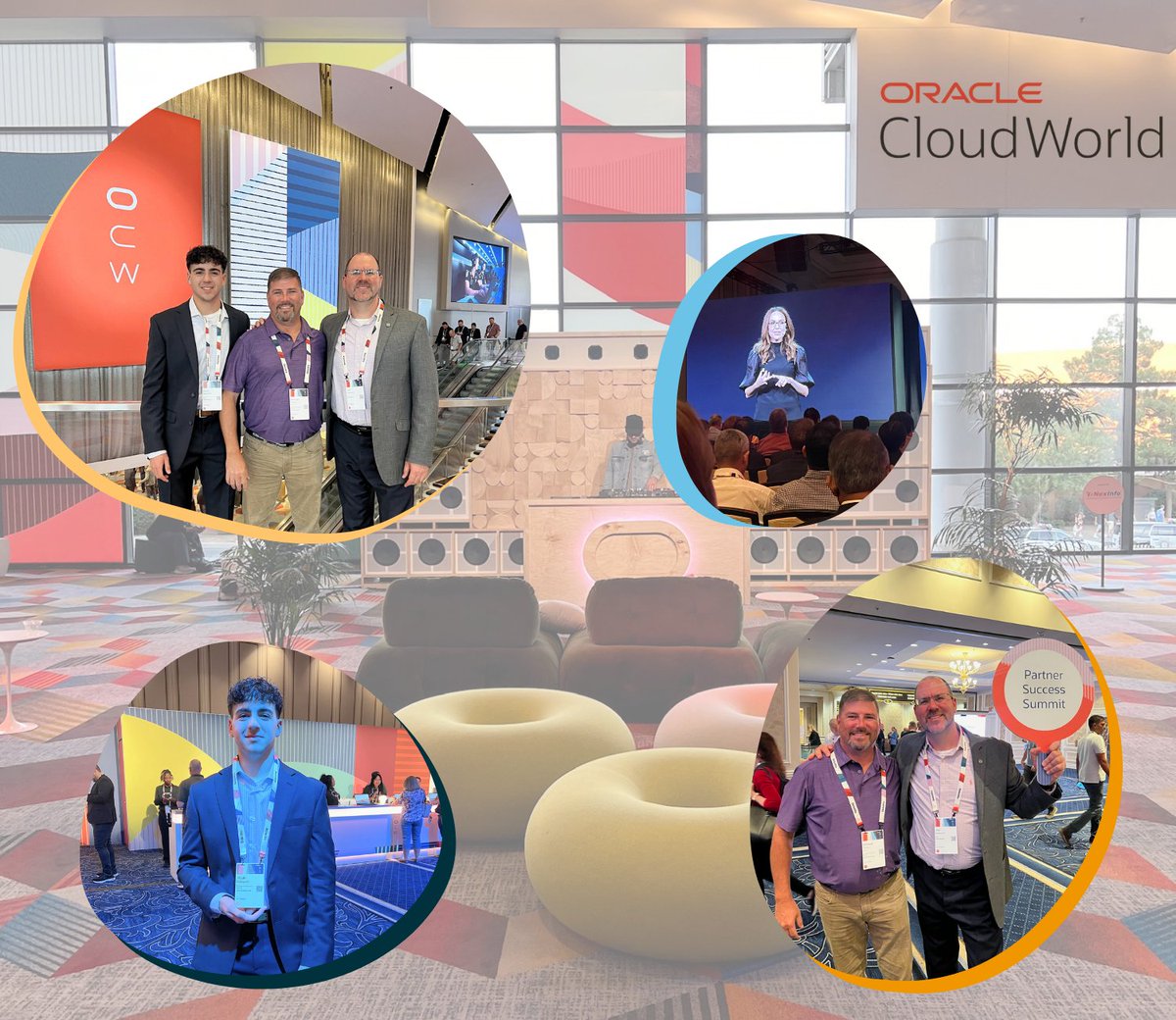 iArchSolutions's tweet photo. Oracle CloudWorld Partner Success Summit 🏁 https://t.co/r3PDve0bIv
