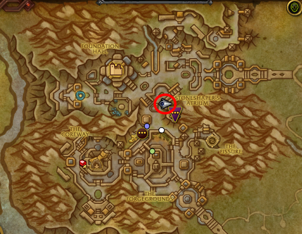 megasett's tweet photo. Location for the M+ Portal Room is here ~ takes us back to the DoTI room ⏳ https://t.co/Qq8C2X5AGg