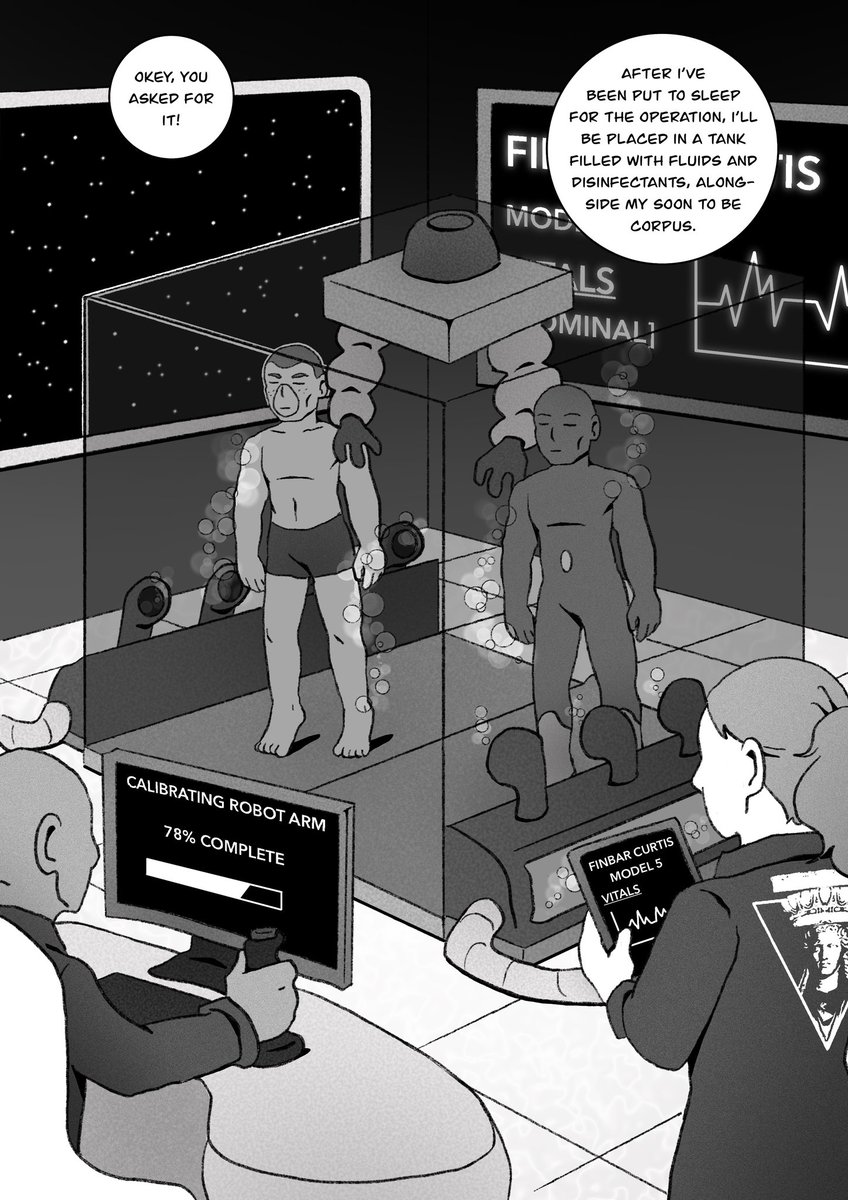 ARCOCOMIC's tweet photo. In case you missed it: 21 new ARCO pages are out now!

Feat. gory corpus transfer logistics and epic lore reveals 😳 https://t.co/Ol5yqKZ5W9