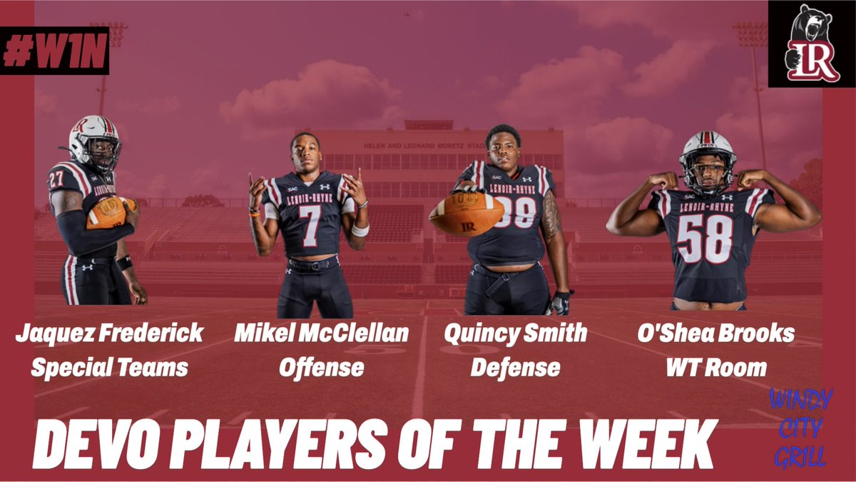 Lenoir-Rhyne Football tweet media