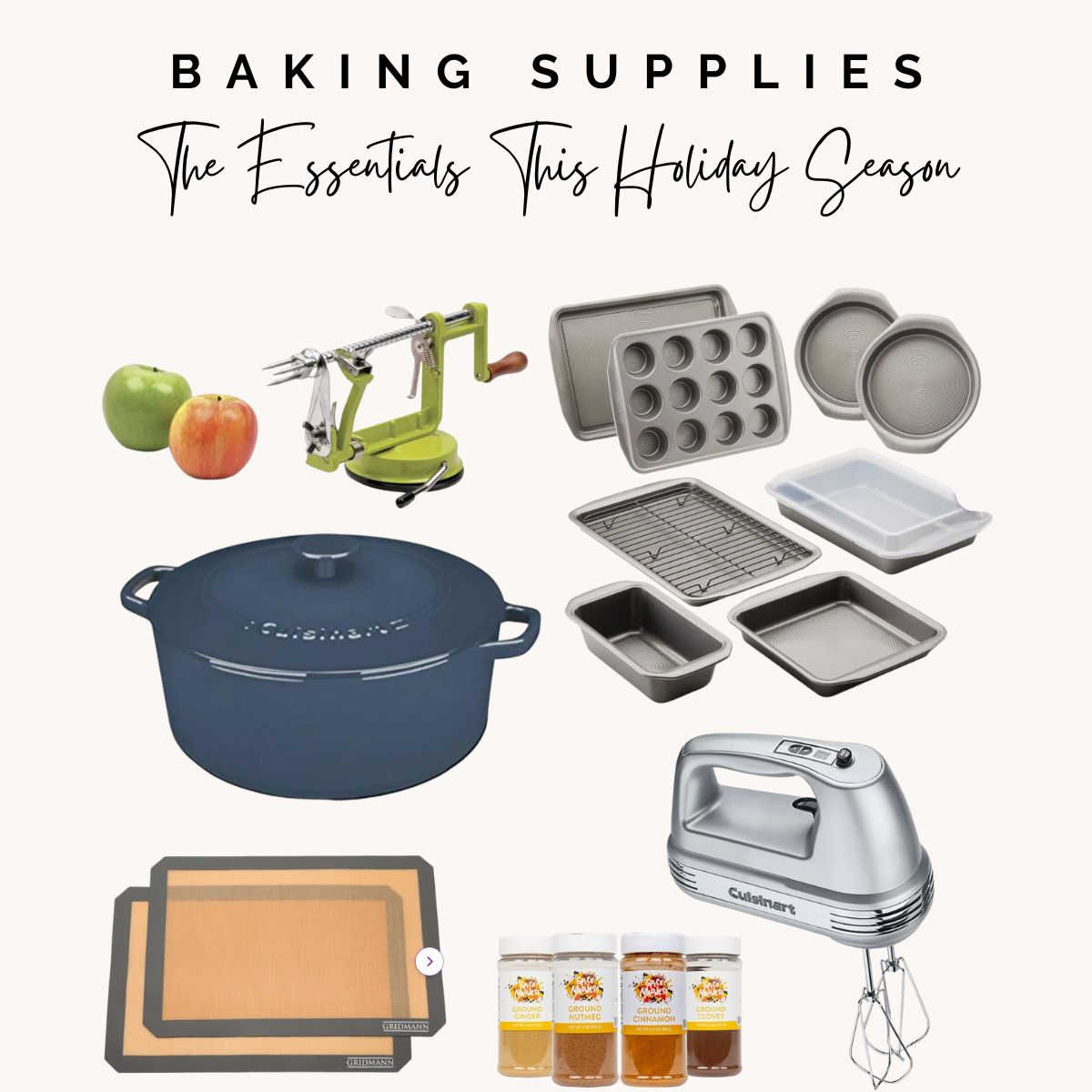 Baking Supplies! The Essentials This Holiday Season - delightfulmomfood.com/baking-supplie…