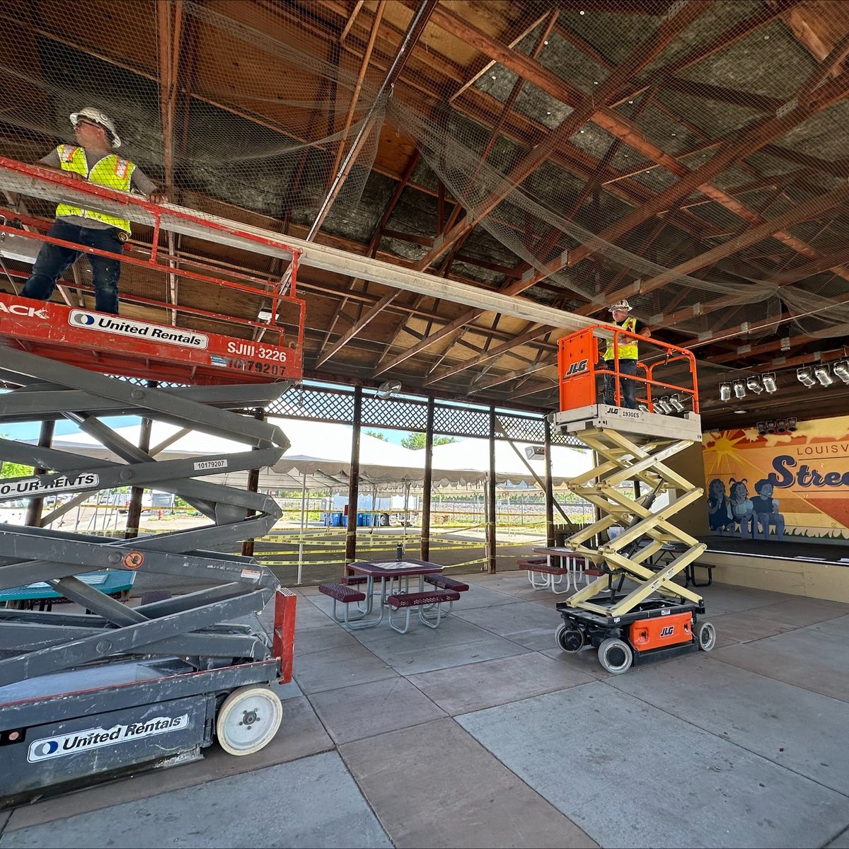 Steinbaugh Pavilion will close on Monday, September 16 for additional repairs. More info: ow.ly/cgNU50TkoZ8