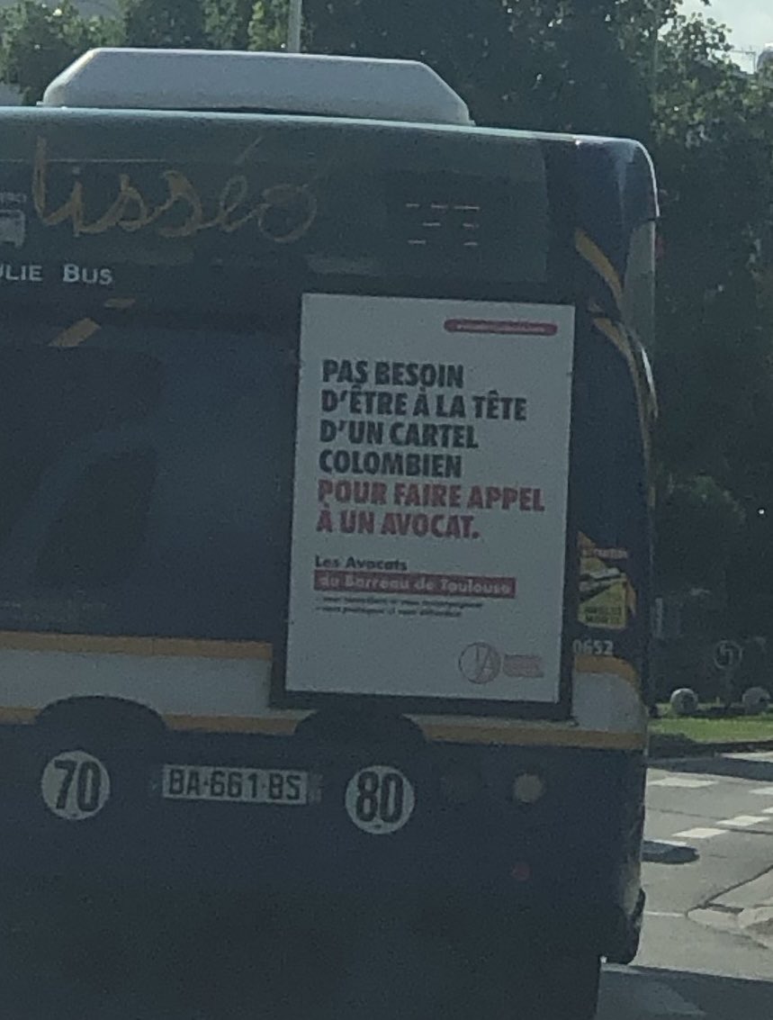 BâtDunac (@batonnierdunac) on Twitter photo Campagne de pub du <a href="/BarreauToulouse/">Barreau de Toulouse</a> pour la profession d’avocat. L’avocat, professionnel du droit, référent du citoyen au quotidien <a href="/Toulouse/">Toulouse - Mairie et Métropole ⛱️</a> <a href="/Conf_Batonniers/">ConférenceBâtonniers</a> <a href="/CNBarreaux/">Conseil national des barreaux - les avocats</a> <a href="/ConfBarreauxGSO/">CONFERENCE DES BARREAUX DU GRAND SUD-OUEST</a> Campagne de pub du <a href="/BarreauToulouse/">Barreau de Toulouse</a> pour la profession d’avocat. L’avocat, professionnel du droit, référent du citoyen au quotidien <a href="/Toulouse/">Toulouse - Mairie et Métropole ⛱️</a> <a href="/Conf_Batonniers/">ConférenceBâtonniers</a> <a href="/CNBarreaux/">Conseil national des barreaux - les avocats</a> <a href="/ConfBarreauxGSO/">CONFERENCE DES BARREAUX DU GRAND SUD-OUEST</a>