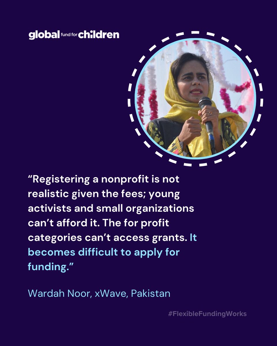 Global4Children's tweet photo. What do #grassroots leaders and young #activists say about #flexiblefunding? GFC's Change Champions—grassroots leaders, and young activists from 11 countries explain why it matters to them. 

🔗 Explore GFC’s 'Trust in Action' resource: https://t.co/JDne4ciSY5 https://t.co/InbhL12hYa