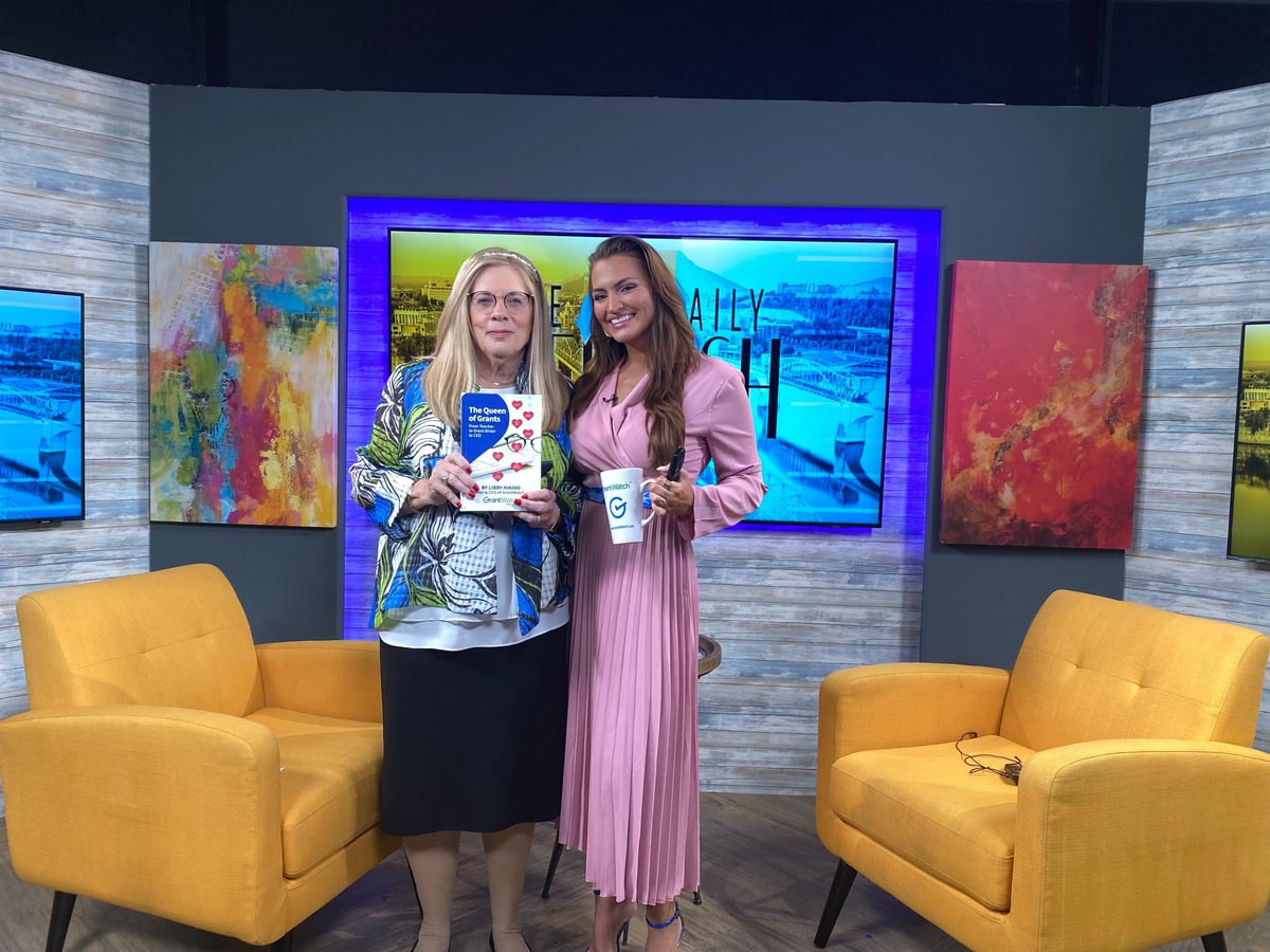 LibbyHikind's tweet photo. Did you miss my segment on securing business grant funding on #TheDailyRefresh with @newschannelnine?
You can catch the full discussion now at https://t.co/7tMhGV75BJ or on the @GrantWatch YouTube channel!
#GrantFunding #EntrepreneurGrants #BusinessGrants https://t.co/0epEjsSMLz