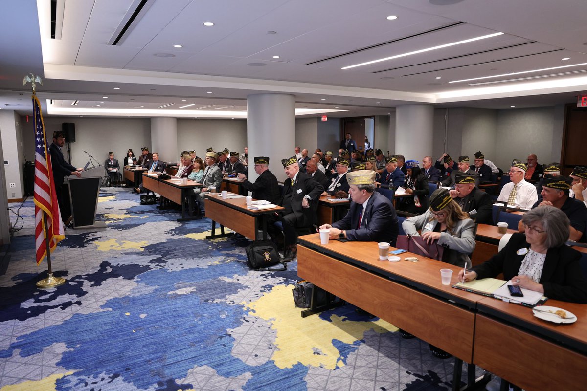 VFW_OfficeDC's tweet image. This morning, VFW National Commander Al Lipphardt, leadership and the Washington Office staff engaged National Legislative Committee members on our fall Priority Goals and the importance of advocacy in action. 

Like the March Washington Conference, the Fall Legislative…
