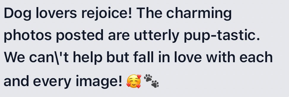 UGC_withJessica's tweet image. When you work with a dog brand and they send you reviews that are completely on brand for the way they message.  #ugccommunity #ugc #ugcreview #ugccreator #ugcdogs #ugcneeded #dogcontent #ScrollStoppingContent