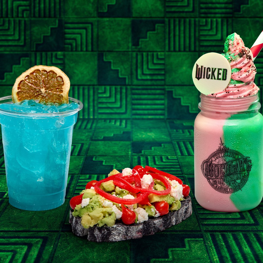 Absolutely thrillifying! 

Starting this October, celebrate the release of Universal Pictures’ Wicked at Universal Studios Hollywood with exclusive experiences, merchandise, limited-time food and beverages, and much more!