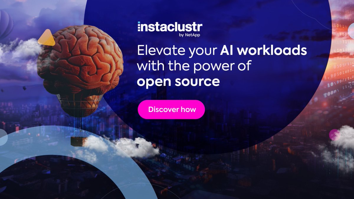 NetApp Instaclustr tweet media