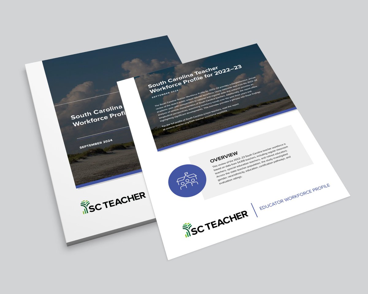 Released today, the 2022–23 SC Teacher Workforce Profile provides an annual review of the #SC public school #teacherworkforce. The report captures trends from the past 3 years, plus how these trends compare nationally.

Explore the report: heyor.ca/yVeqok

#k12 #schools