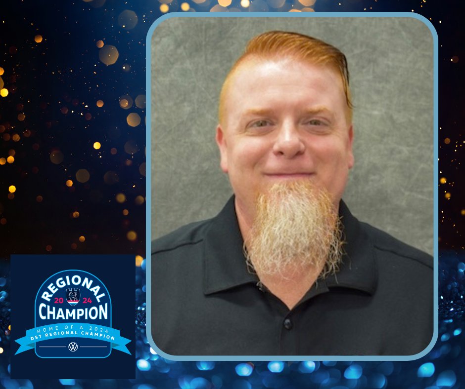 🏆Andy Mohr Volkswagen Service Advisor 𝗗𝘂𝘀𝘁𝗶𝗻 𝗦𝘁𝗶𝗱𝗱 is a Regional Champion in the 𝟮𝟬𝟮𝟰 𝗩𝗪 𝗗𝗲𝗮𝗹𝗲𝗿 𝗦𝗸𝗶𝗹𝗹𝘀 𝗧𝗼𝘂𝗿𝗻𝗮𝗺𝗲𝗻𝘁! He'll participate in the 𝗗𝗦𝗧 𝗡𝗮𝘁𝗶𝗼𝗻𝗮𝗹 𝗖𝗵𝗮𝗺𝗽𝗶𝗼𝗻𝘀𝗵𝗶𝗽 in November, where we know he'll finish strong!