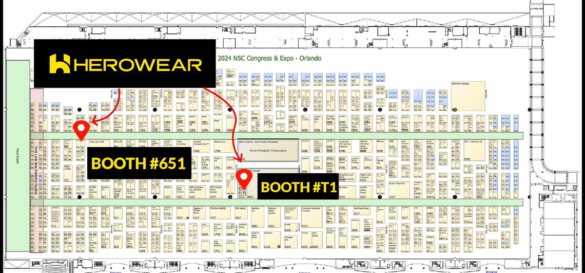 Get ready for a week of innovation and inspiration! Join us at Booth 651 from September 16th-18th for the NSC Safety Congress &amp; Expo. Experience live demos, Q&amp;A sessions, and meet the incredible HeroWear team. 

#WorkplaceSafety
#SafetyForAll
#NSCexpo
#NSC2024