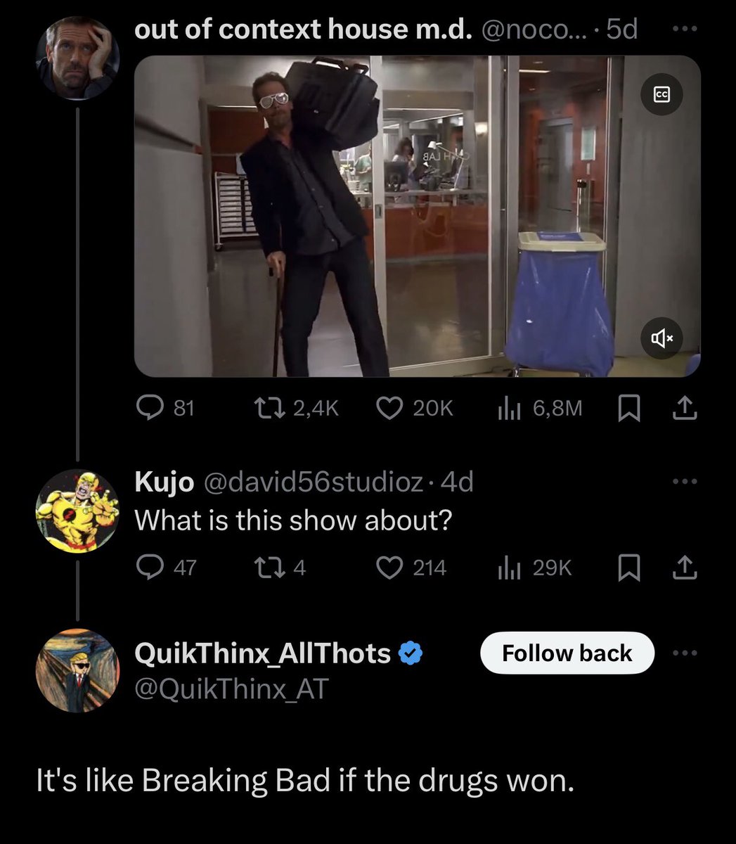 out of context house m.d. (@nocontexthousem) on Twitter photo 