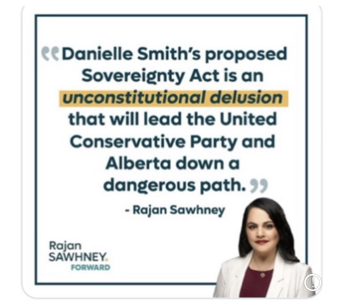 #Ableg

A 🧵 on UCP MLA Rajan Sawhney

After the 2022 UCP Leadership Race, Rajan, who spent MONTHS calling out Smith “dangerous” announced she wound not run in 2023

Yet…she magically changed her mind after talking to Smith

Here’s 3 ways Rajan personally benefited from Smith!