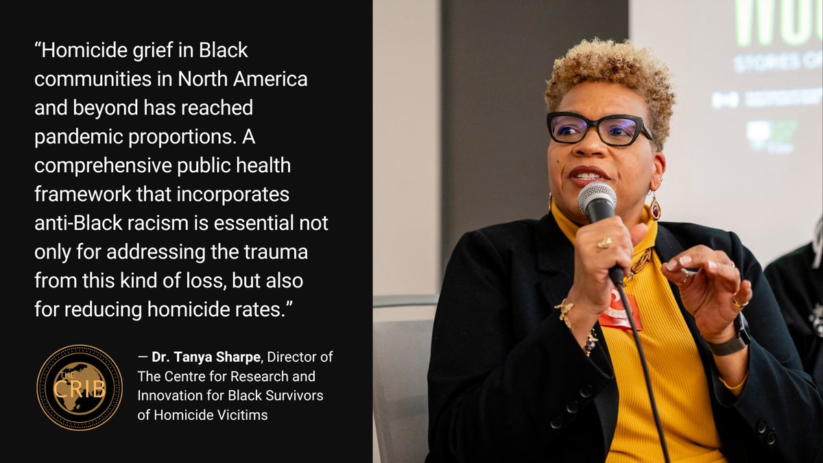 The prevalence and spread of homicide grief in Black communities throughout the global diaspora has reached pandemic proportions. Dr. Tanya Sharpe &amp; colleagues are calling for a public health response to address the trauma and reduce homicide rates:
socialwork.utoronto.ca/news/pandemic-…