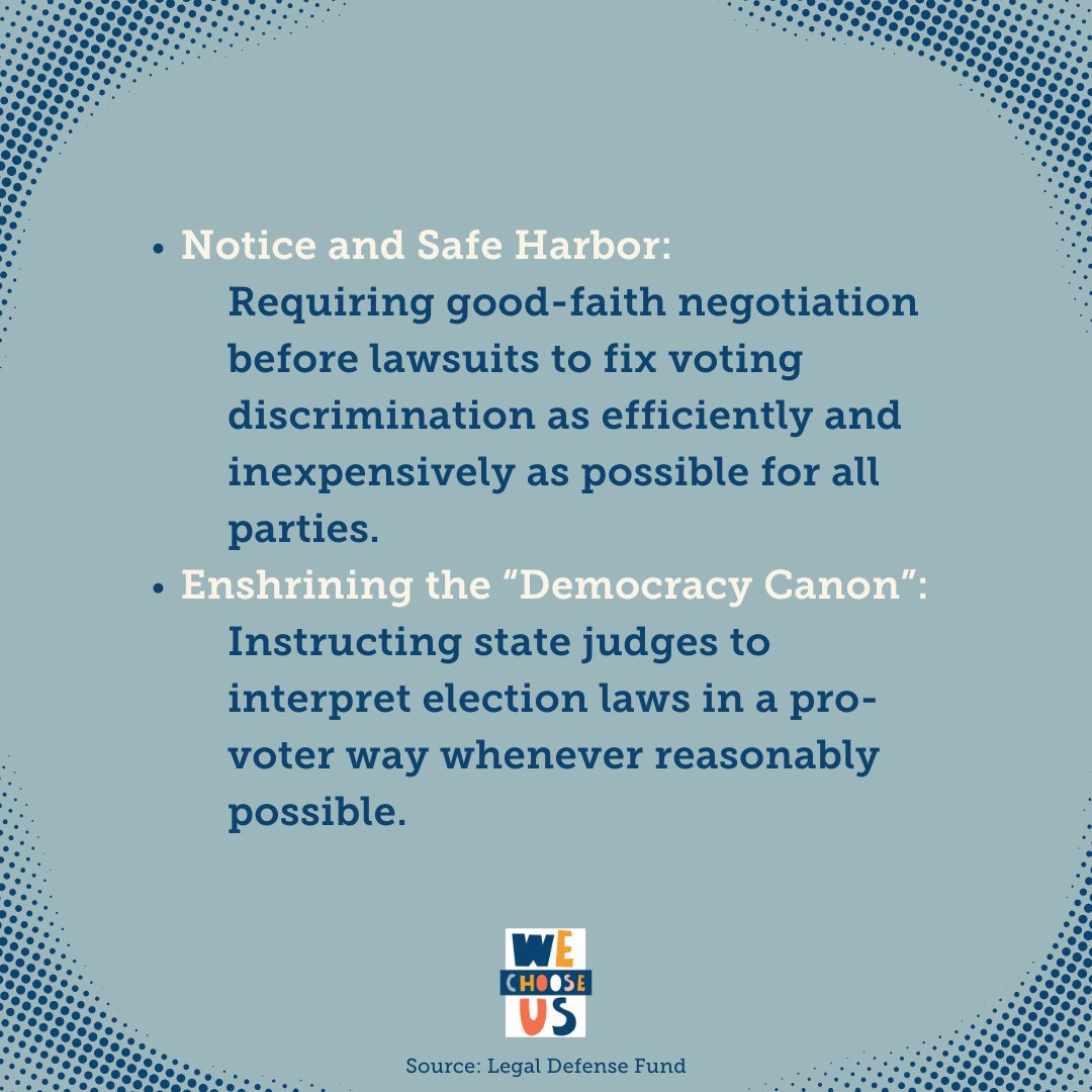 We passed the Minnesota Voting Rights Act because every voter, regardless of what we look like or where we come from, deserves the freedom to vote without voter suppression or discrimination. 

Here is what this legislation means for you: