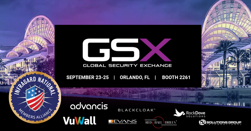 RBD will be in Orlando at the Global Security Exchange from September 23rd to 25th, 2024. We are proud to collaborate with InfraGard (Booth 2261), a national non-profit organization that serves as a public-private partnership between U.S. businesses and the FBI. #security