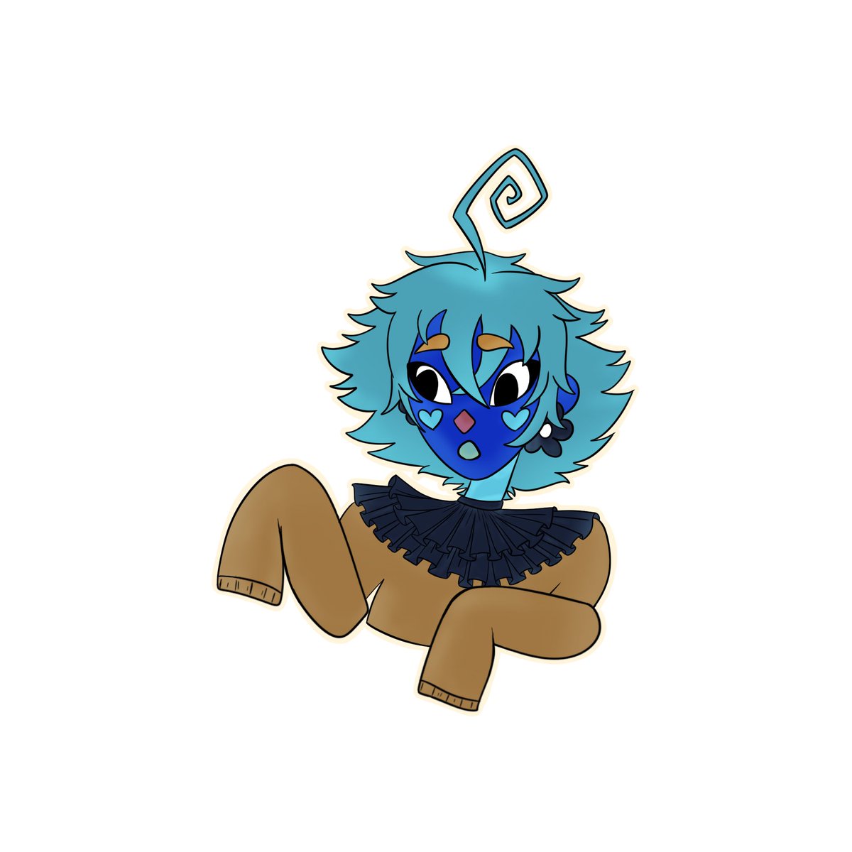 rayofalltraits's tweet photo. I made a tiktok challenge where I did Oly as 
*Normal (1/4)
*Negative color palette (2/4)
*Younger (3/4)
*Villain arc (4/4)

#oc #originacharacter #digitalart #art #artist #fanart https://t.co/8uDusM2ImU